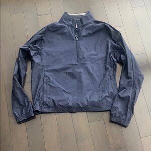 Women’s quarter zip nylon jacket